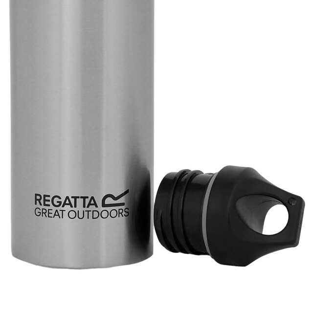 Regatta Roestvrijstalen 1l waterfles UTRG11612_silver large
