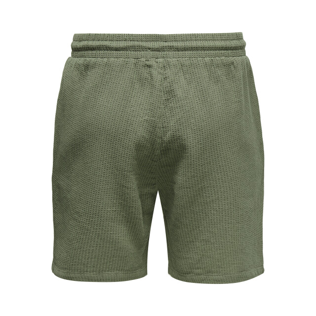 Only & Sons Onsbertil waffle shorts 22032055 large
