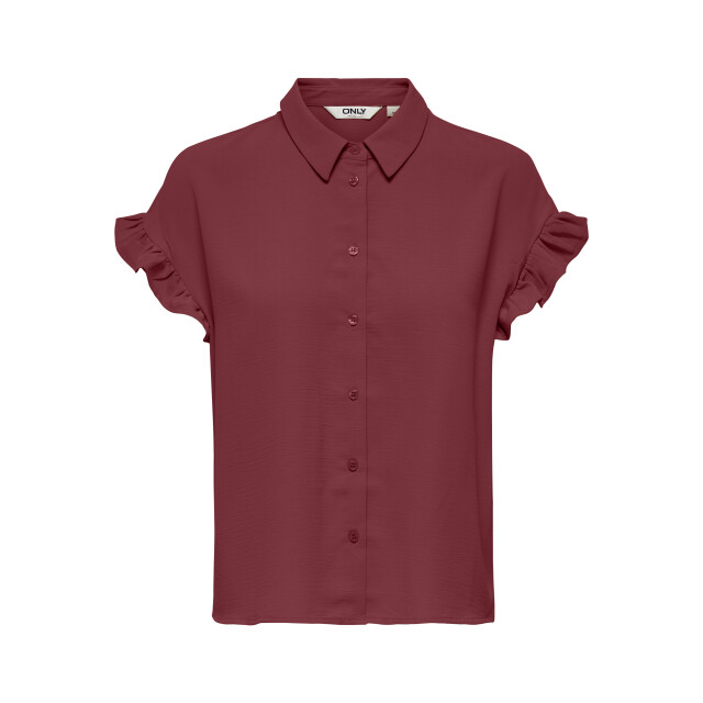 Only Onlmette life ss frill shirt wvn cs 15353160 large
