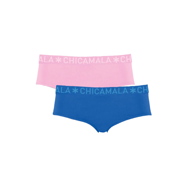 Muchachomalo Dames 2-pack hipster effen SOLID1252-50 large