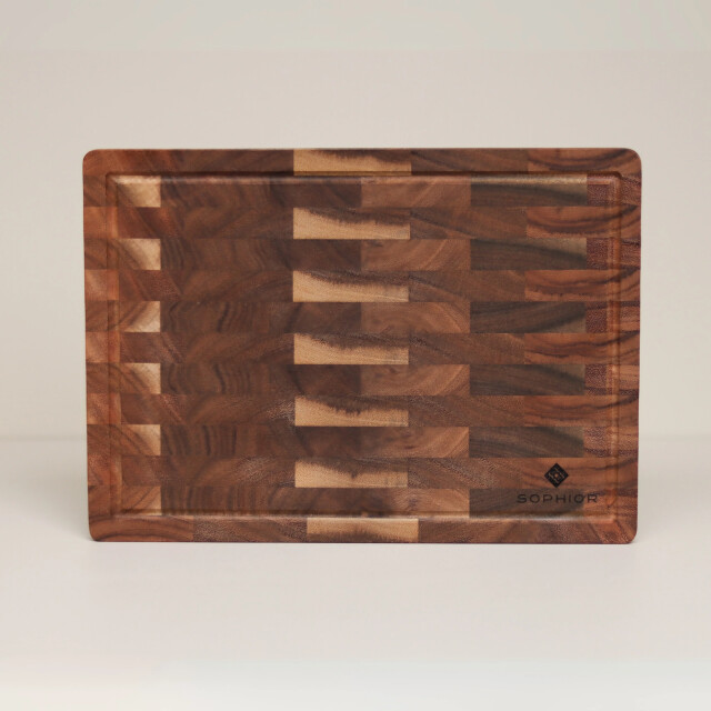 Sophior Snijplankenset van walnoot hout 3201969 large