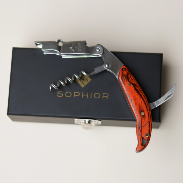 Sophior Kelnersmes rozenhout 'papegaai' 3201965 large