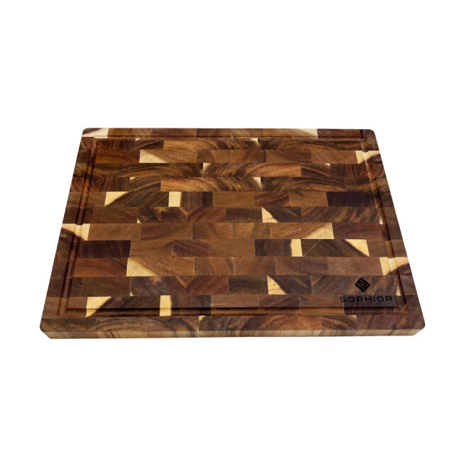 Sophior Snijplank van acacia hout kopshout 3201961 large