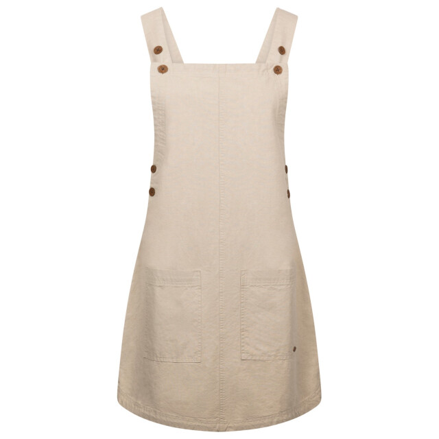 Trespass Vrouwen/dames twirl casual dress UTTP4943_oatmilk large