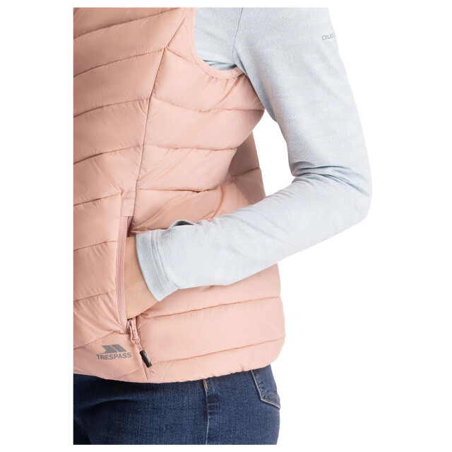 Trespass Dames giana dons bodywarmer UTTP4671_mistyrose large