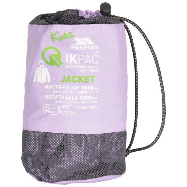 Trespass Kinder/kinder qikpac packaway jas UTTP7049_gelsomino large