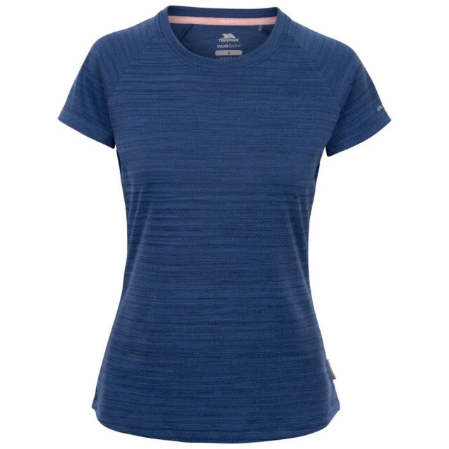 Trespass Dames vickland tp75 actief t-shirt UTTP6122_navymarl large