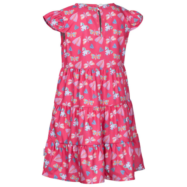 Trespass Casual jurk met subtiele vlinders voor meisjes UTTP6423_strawberry large