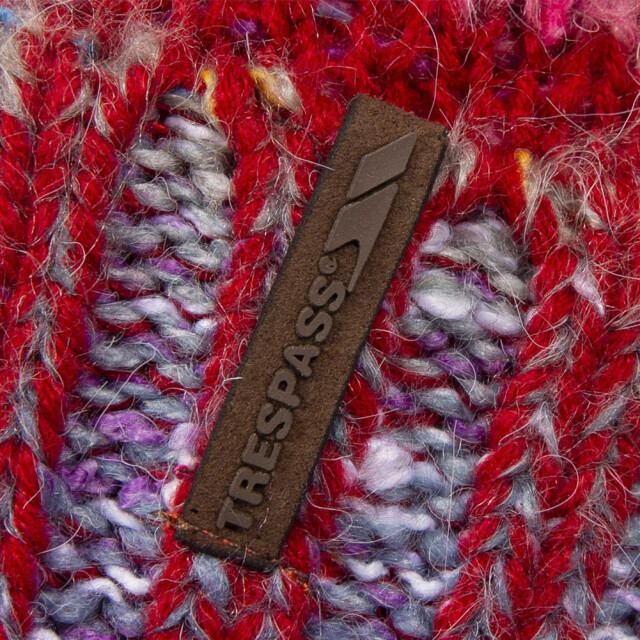 Trespass Dames diandra gebreide muts UTTP5894_red large