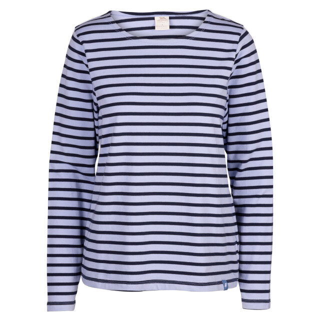 Trespass Dames karen yarn dyed stripe overhemd UTTP6059_coolblue large