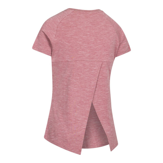 Trespass Dames katie dlx marl t-shirt UTTP6251_lightmulberrymarl large