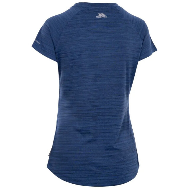 Trespass Dames vickland tp75 actief t-shirt UTTP6122_navymarl large