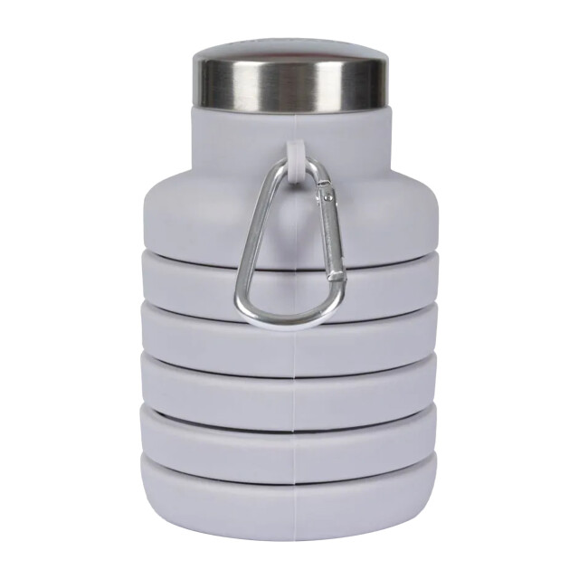 Trespass Vavo opvouwbare silicone waterfles UTTP6157_platinum large