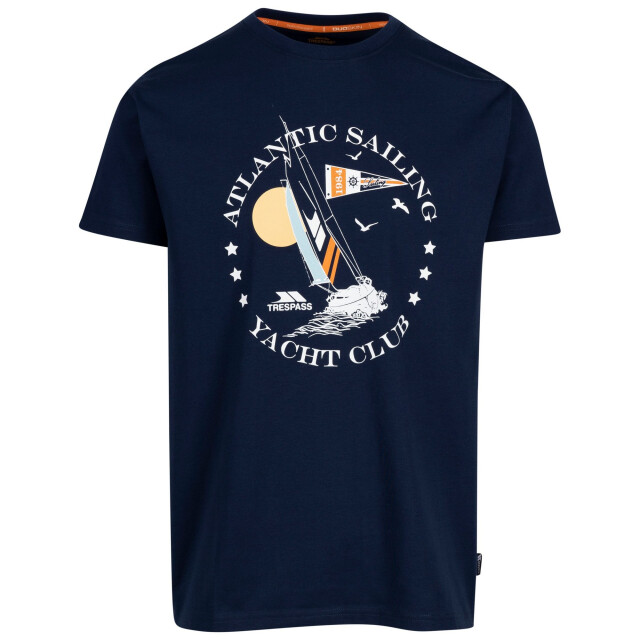 Trespass Heren cedarf bedrukt t-shirt UTTP6291_navy large