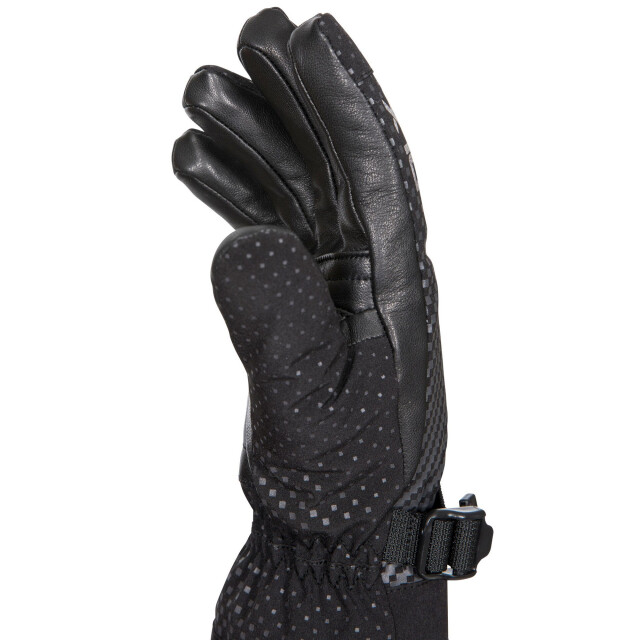 Trespass Unisex volwassen alazzo dlx leren skihandschoenen UTTP5160_black large