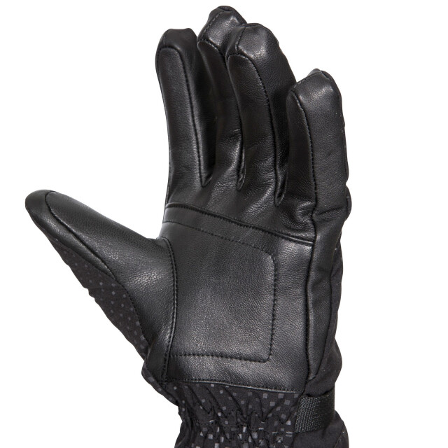 Trespass Unisex volwassen alazzo dlx leren skihandschoenen UTTP5160_black large