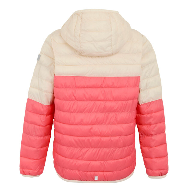 Regatta Childrens/kids hillpack iii hooded jacket UTRG11885_peachbloomlightvanilla large