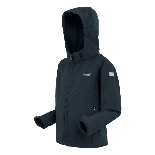 Regatta Kinder/kids acidity viii soft shell jas UTRG11859_navy large