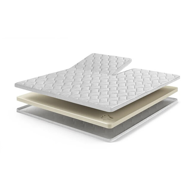 Beddenscout24 Luxe nasa traagschuim split topper 11cm 200x200 cm 3199404 large
