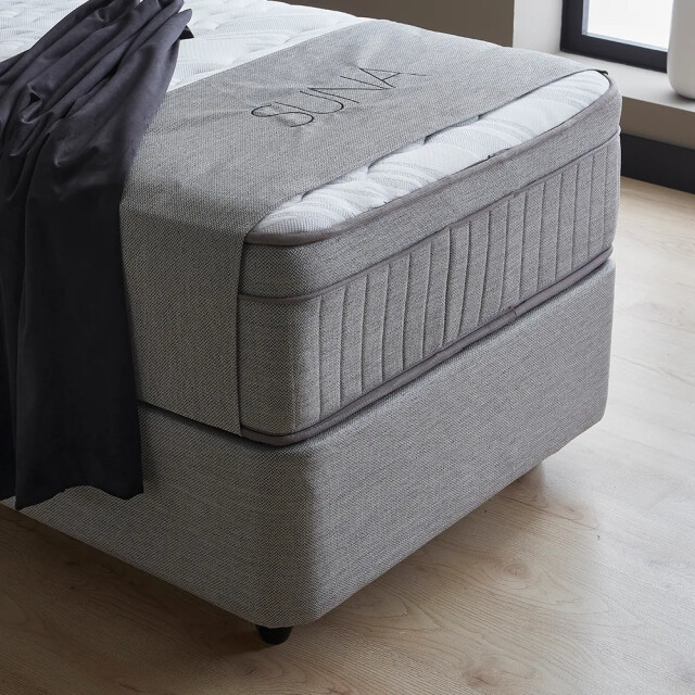 Beddenscout24 Boxspring bed met opbergruimte 90x200 cm - opbergbed emma inclusief 3199383 large