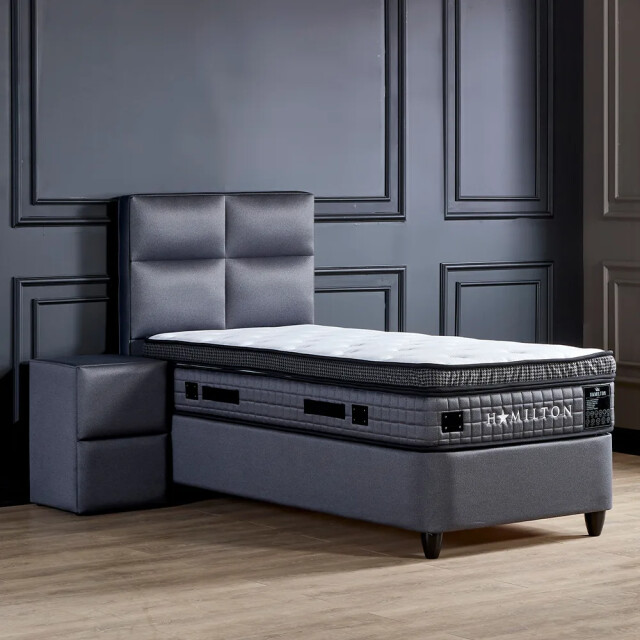 Beddenscout24 Boxspring bed met opbergruimte 120x200 cm - opbergbed hamilton 3199542 large