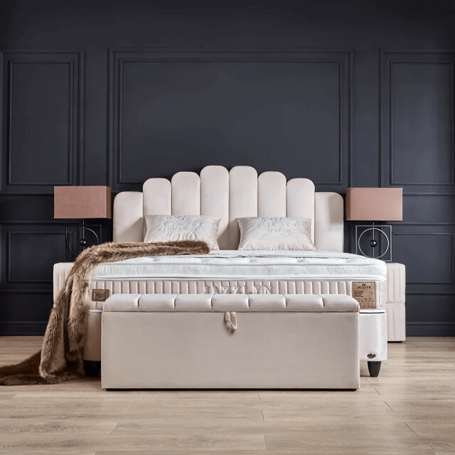 Beddenscout24 Boxspring bed met opbergruimte 180x200 cm - opbergbed jazzlyn 3205473 large