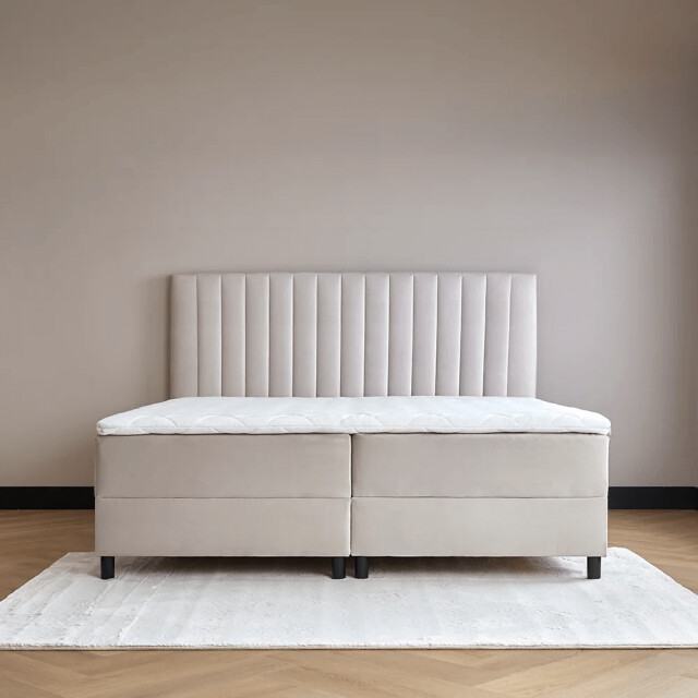Beddenscout24 Boxspring bed met opbergruimte 140x200 cm - opbergbed wanda 3199357 large