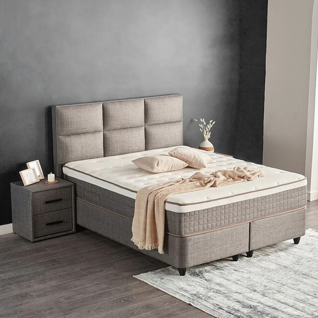 Beddenscout24 Boxspring bed met opbergruimte 140x200 cm - opbergbed zelda 3199554 large