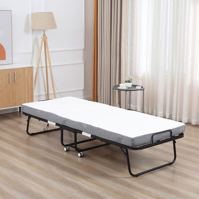 4goodz Homcom logeerbed opklapbaar 1-persoons 200x75x42.5 cm tot 150 kg 3205291 large