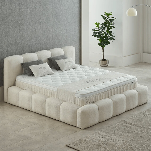 Beddenscout24 Boxspring met opbergruimte 140x200 - kaona inclusief 30 cm matras en 3211782 large