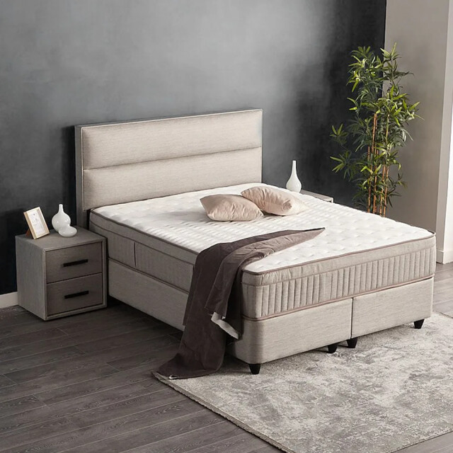 Beddenscout24 Boxspring bed met opbergruimte 180x200 cm - opbergbed emma inclusief 3199546 large