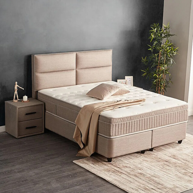 Beddenscout24 Boxspring bed met opbergruimte 160x200 cm - opbergbed senna 3199550 large