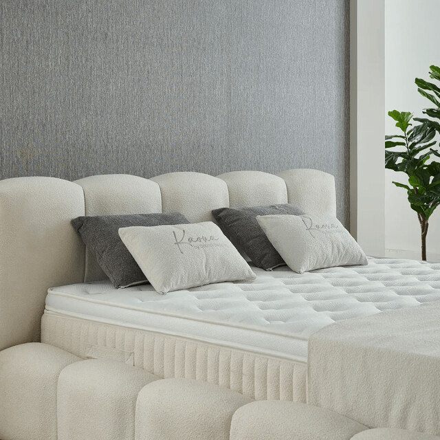 Beddenscout24 Boxspring met opbergruimte 140x200 - kaona inclusief 30 cm matras en 3211782 large