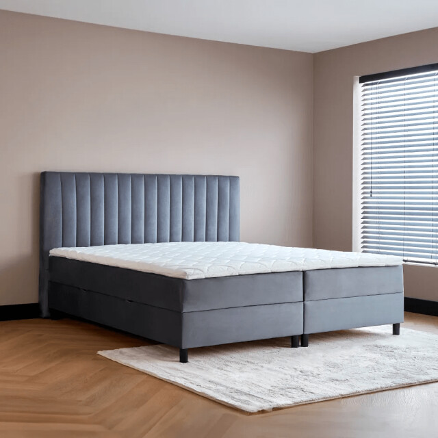 Beddenscout24 Boxspring bed met opbergruimte 140x200 cm - opbergbed wanda 3199360 large
