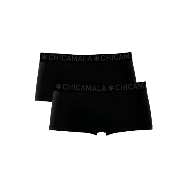 Muchachomalo Dames 2-pack boxershorts U-SOLID1215-67 large