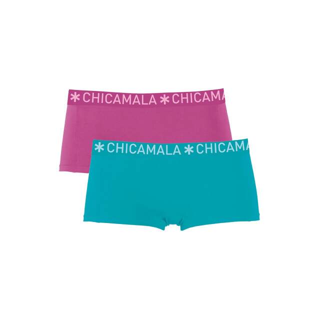 Muchachomalo Dames 2-pack boxershorts U-SOLID1215-59 large