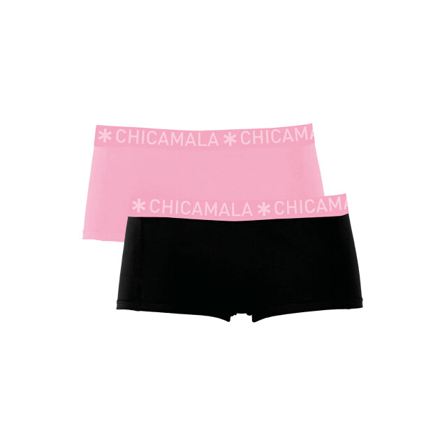 Muchachomalo Dames 2-pack boxershorts U-SOLID1215-63 large