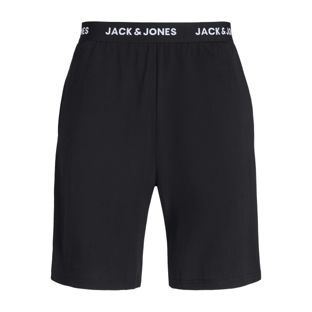 Jack & Jones Heren korte shortama pyjamaset jacomaha ronde hals lichtblauw/zwart 12276880-Skyway large