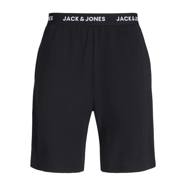 Jack & Jones Heren korte shortama pyjamaset jacomaha ronde hals lichtblauw/zwart 12276880-Skyway large