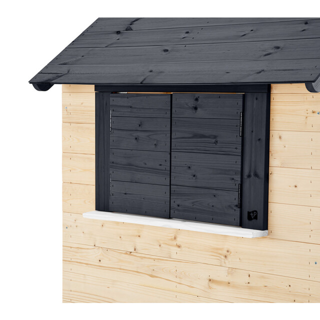 Zwerkules Lolli kinderspeelhuisje voor in de tuin van hout 98x121x140 cm 3205196 large