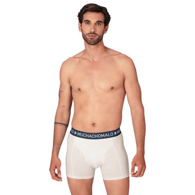 Muchachomalo Heren 2-pack boxershorts U-SOLID1010-1227 large