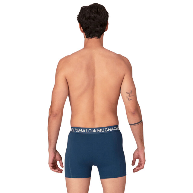 Muchachomalo Heren 2-pack boxershorts U-SOLID1010-1227 large
