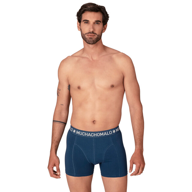 Muchachomalo Heren 2-pack boxershorts U-SOLID1010-1227 large
