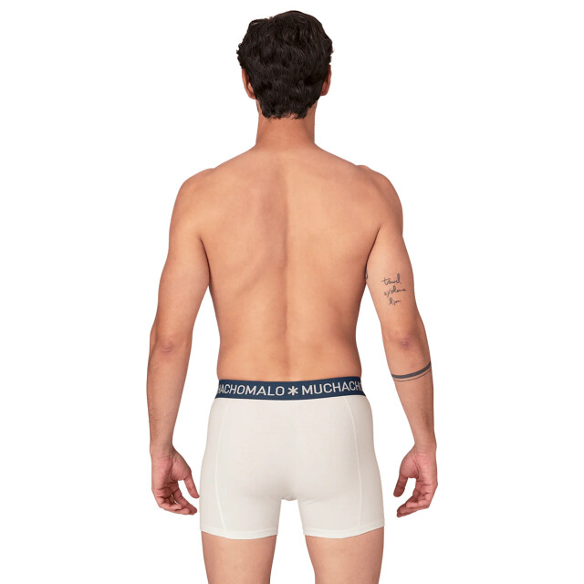 Muchachomalo Heren 2-pack boxershorts U-SOLID1010-1227 large