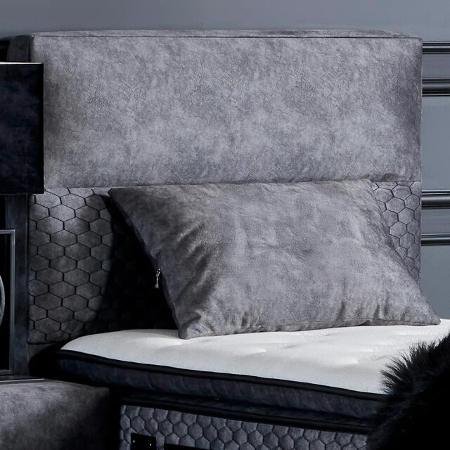 Beddenscout24 Boxspring bed met opbergruimte 120x200 cm - babylon inclusief 28 cm 3205469 large