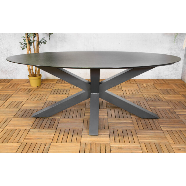 SenS-Line atalanta tuintafel ovaal 200x100cm keramiek 2849378 large