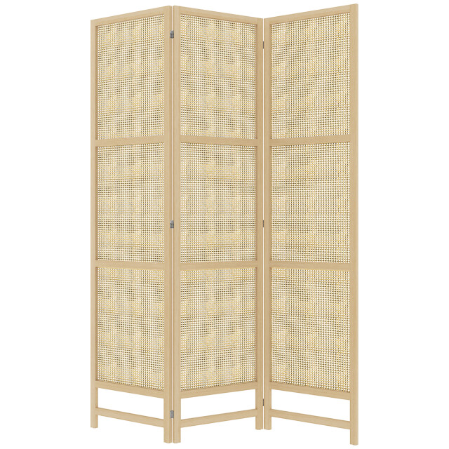 4goodz Driedelig kamerscherm opvouwbaar 180 cm vrijstaande scheidingswand 3205427 large