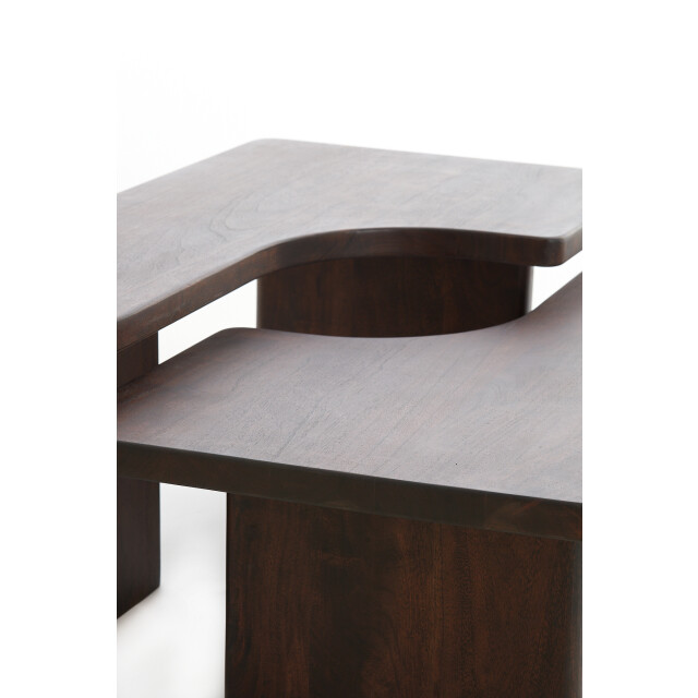 Light & Living salontafel crato 120x60x45cm - set van 2 3185064 large
