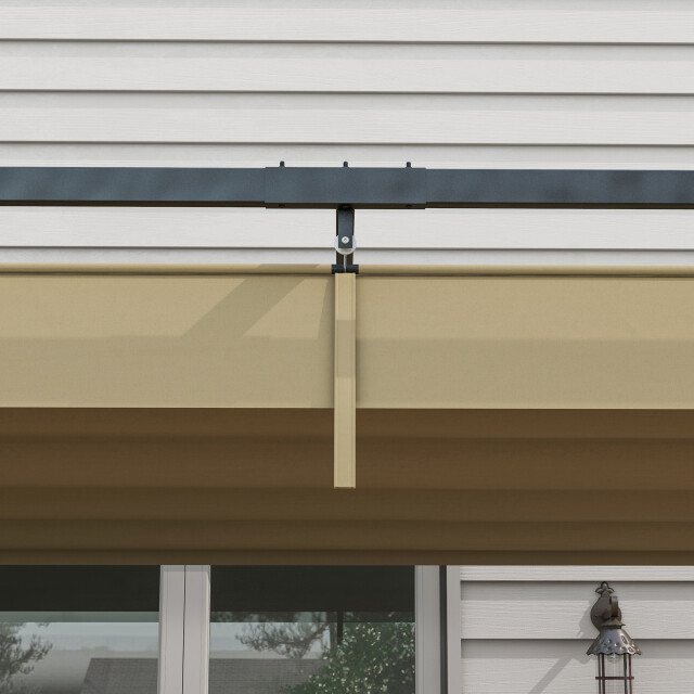 4goodz Outsunny robuuste pergola van metaal en kunststof, uv- en waterafstotend 3205478 large