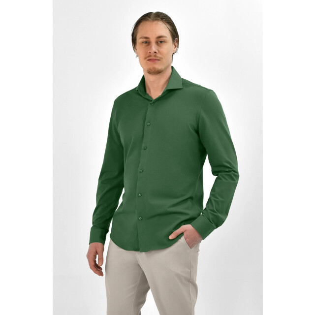 Vercate Strijkvrij overhemd japanese knitted - VC-JPKD-SF-GR large